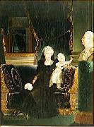 Francois Joseph Kinson Portrait of Caroline of Naples and Sicily oil painting